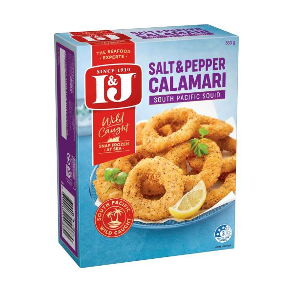 Salt and Pepper Calamari Mix